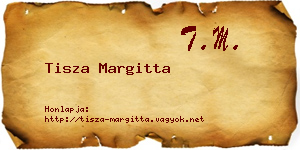 Tisza Margitta névjegykártya